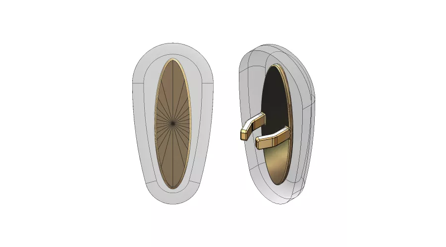 Clip-On Silicone Gold & Silver Nose Pads