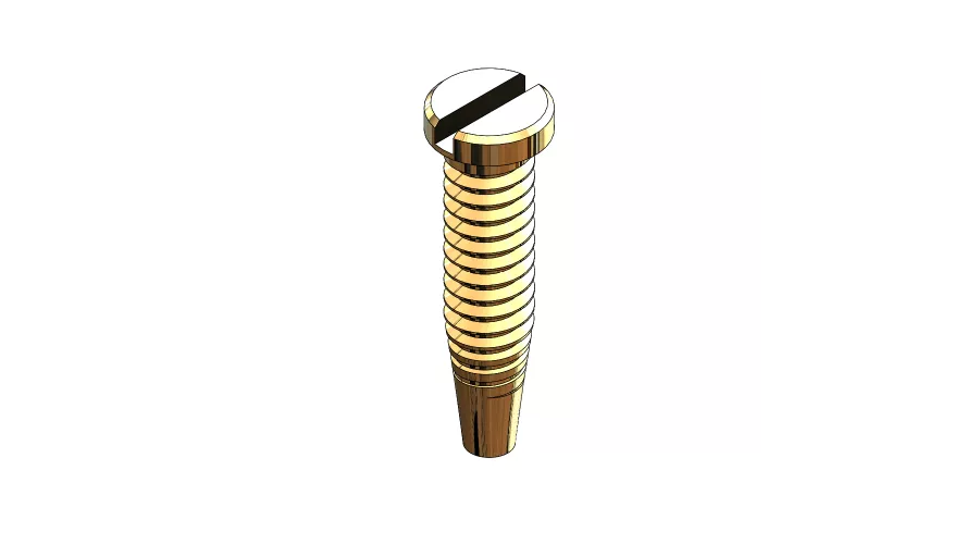 Thread-Seeker Locking Spring Hinge/Eyewire Screw