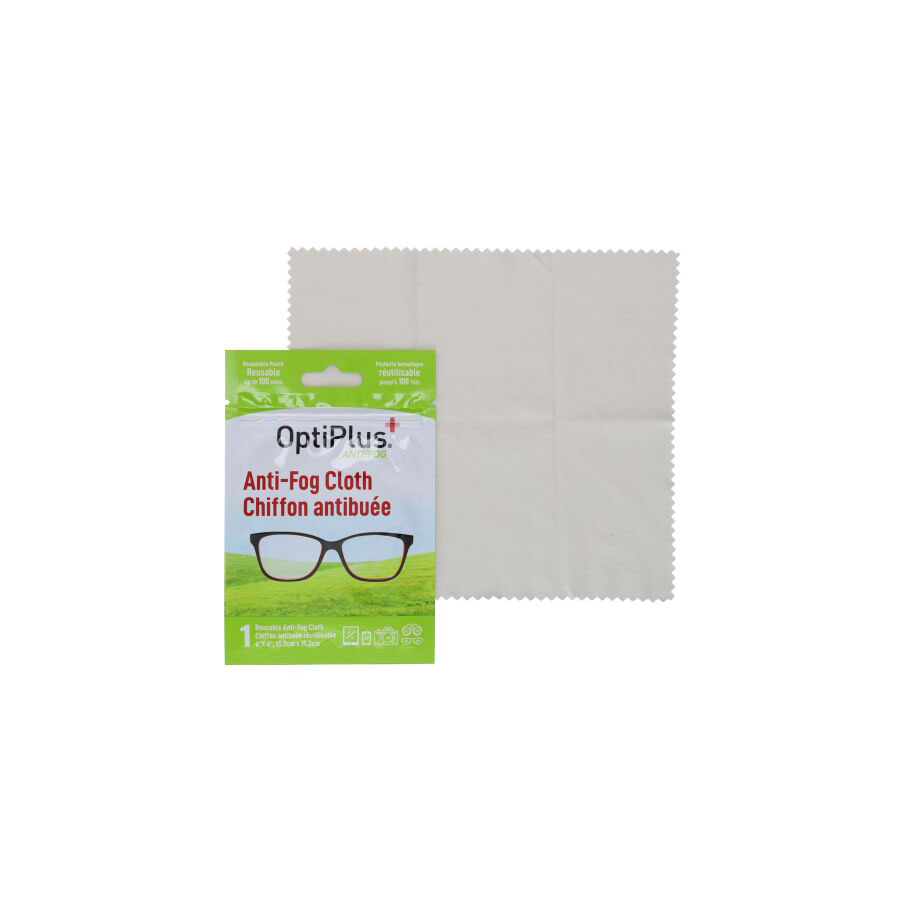 OptiPlus Anti-Fog Microfiber Cloth