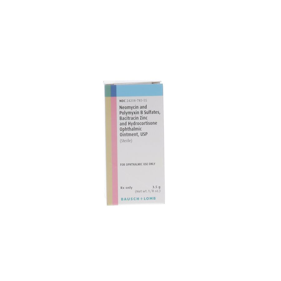 Neomycin-Polymyxin B-Bacitracin Zinc-Hydrocortisone Ointment PF