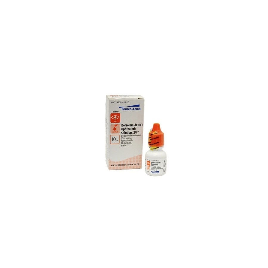 Dorzolamide HCl 2% Ophthalmic Drops Dropper Bottle 10 mL