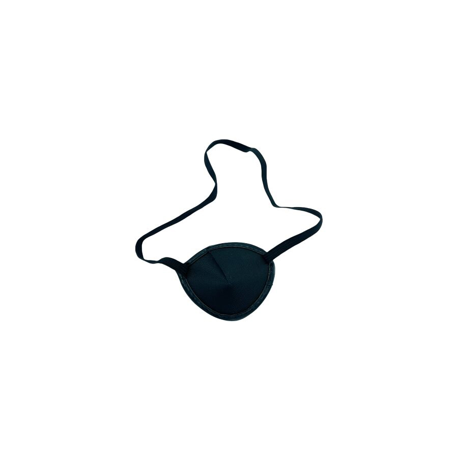 Black Fabric Eye Patches