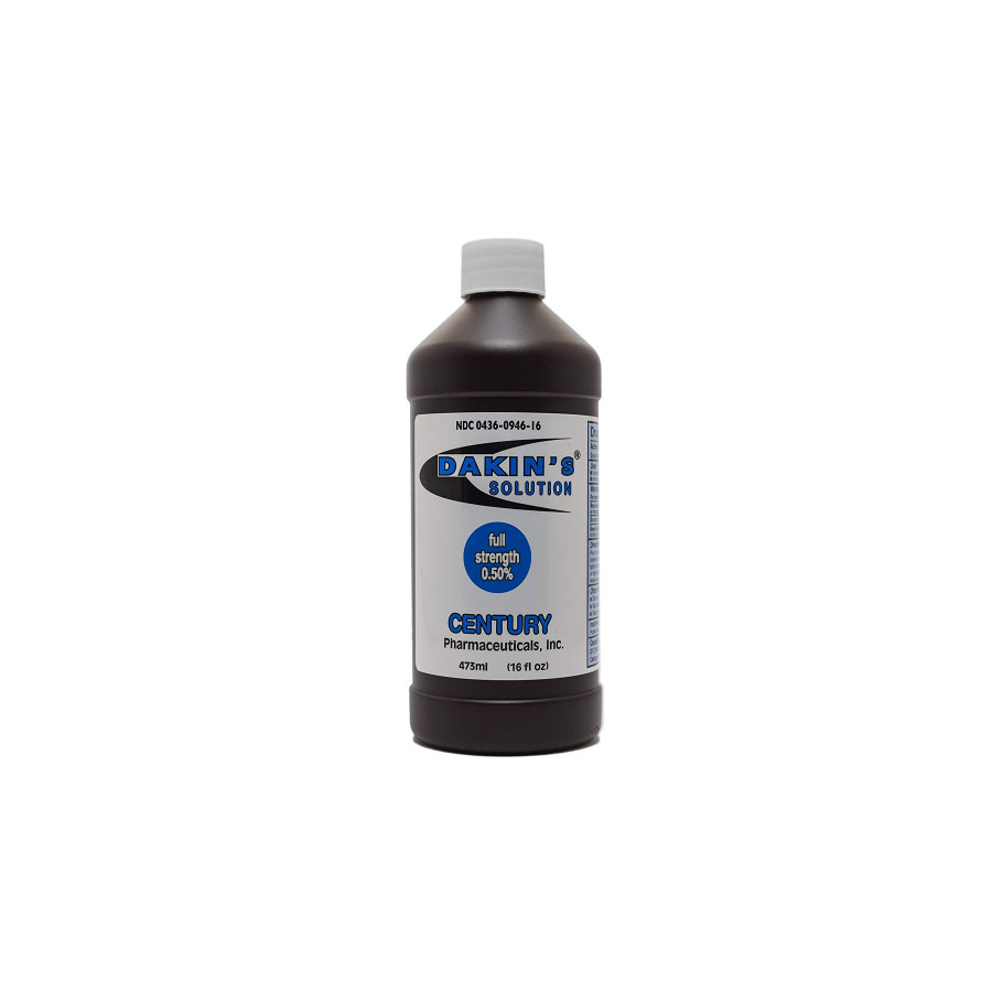 Dakin 0.5% Antiseptic Topical Soluton