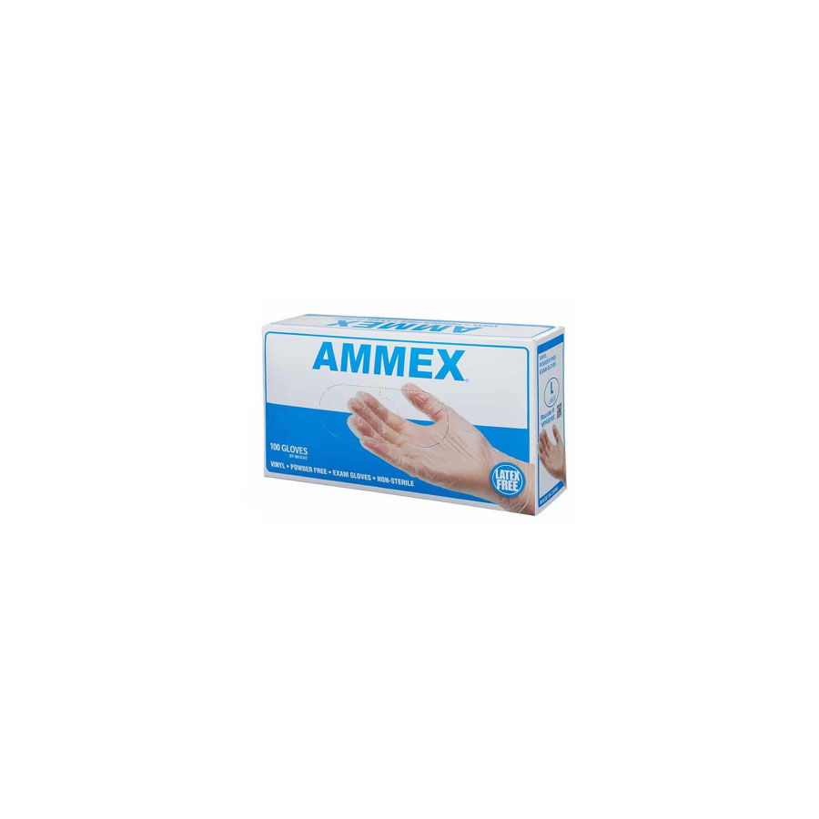 AMMEX® Non-Sterile Exam Gloves - Vinyl Powder Free