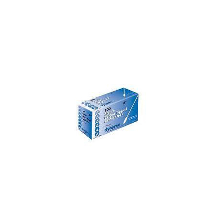3" Cotton Tipped Applicators - Sterile (100 per box)