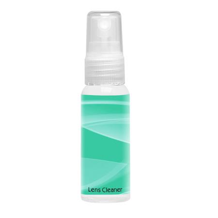 NON-IMPRINTED&nbsp;Green Wave Lens Cleaner - 1 oz. (Case of 100)