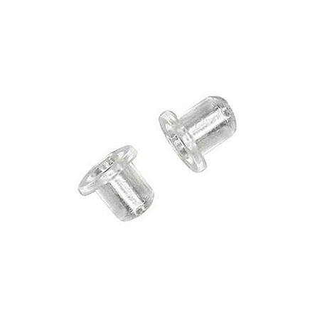 1.40 x 2.8 x 2.50 Transparent Plastic Top Hat (pack of 50)
