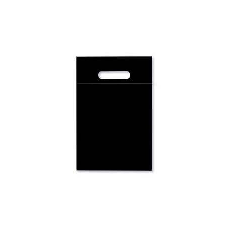 NON-IMPRINTED Black Plastic Bags (100/box)