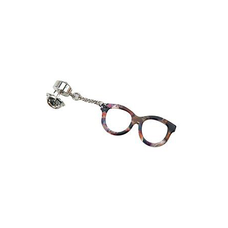 Pin- Brown Multi / Round