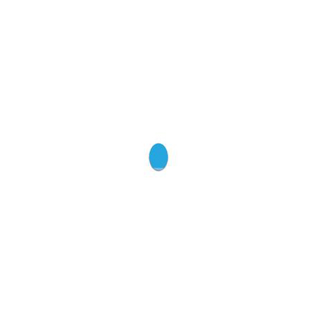OptiSource Blue 19 mm Oval Lens Protector Disc (roll of 1,000)