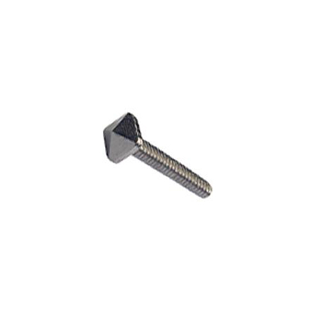 1.4 x 11 x 2.0 Silver Decorative Square-Head Rimless Screw (pack of 50)