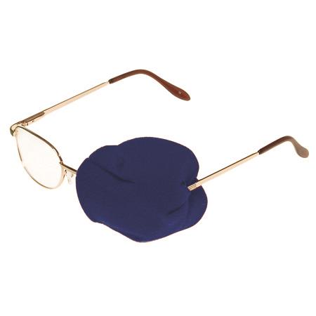 Blue Eyeglass Patch