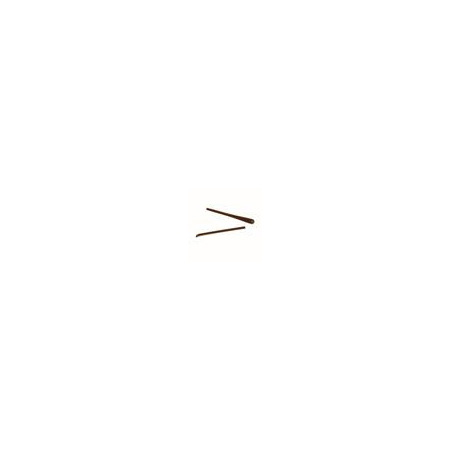Brown Hard Plastic Protective Temple Tip (pack of 8 pairs)