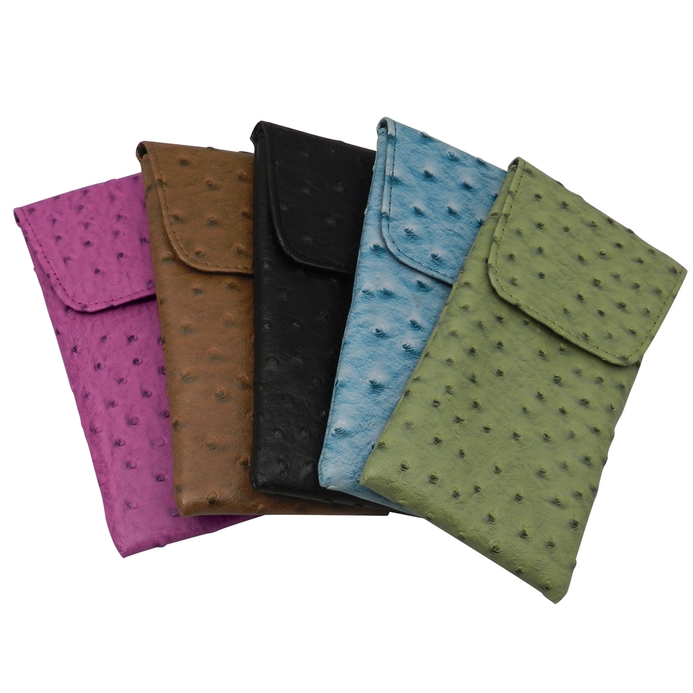 Ostrich Lrg Slip-In W Flap Asst Colors