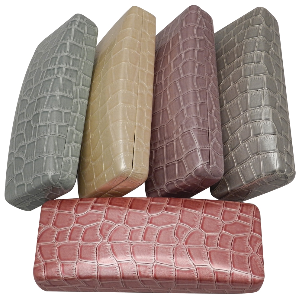 Luster Med Clamshell Pink,Aqua,Ivory,Slvr,Lav