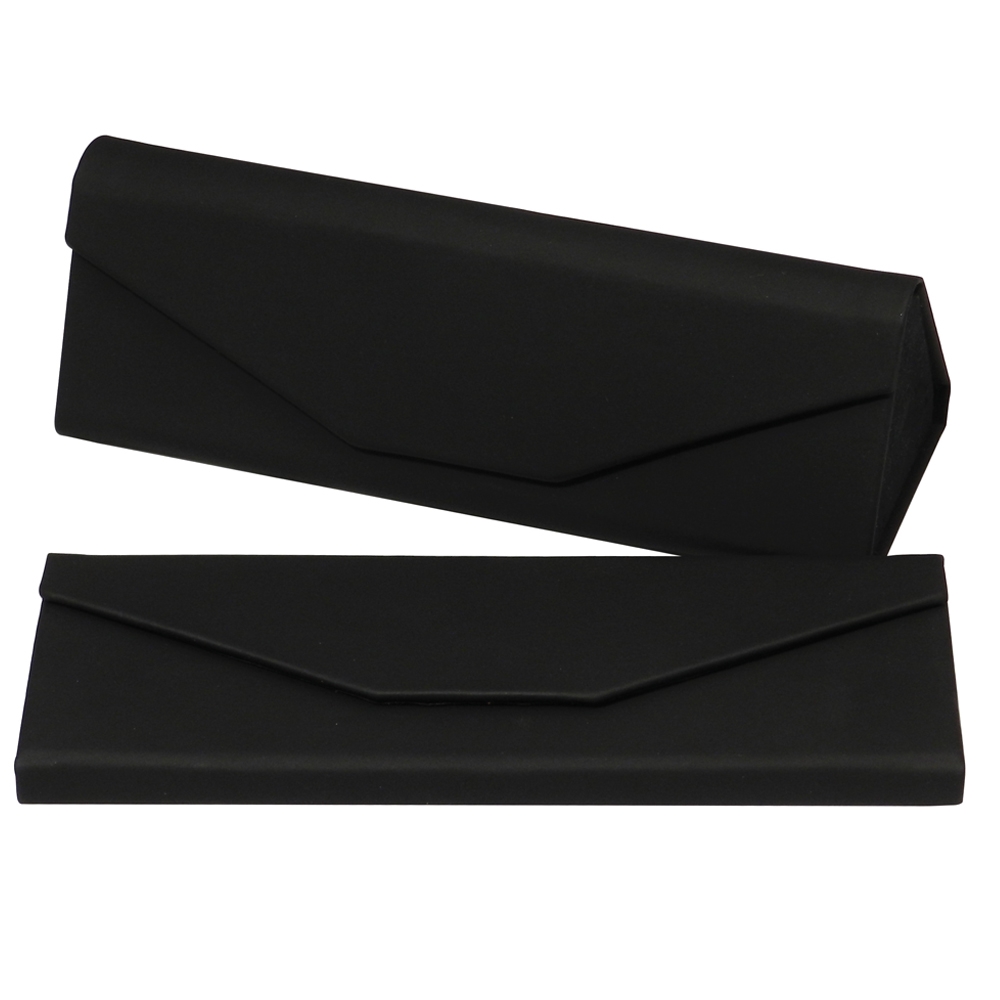 Eyeglass Case Foldable Medium Black
