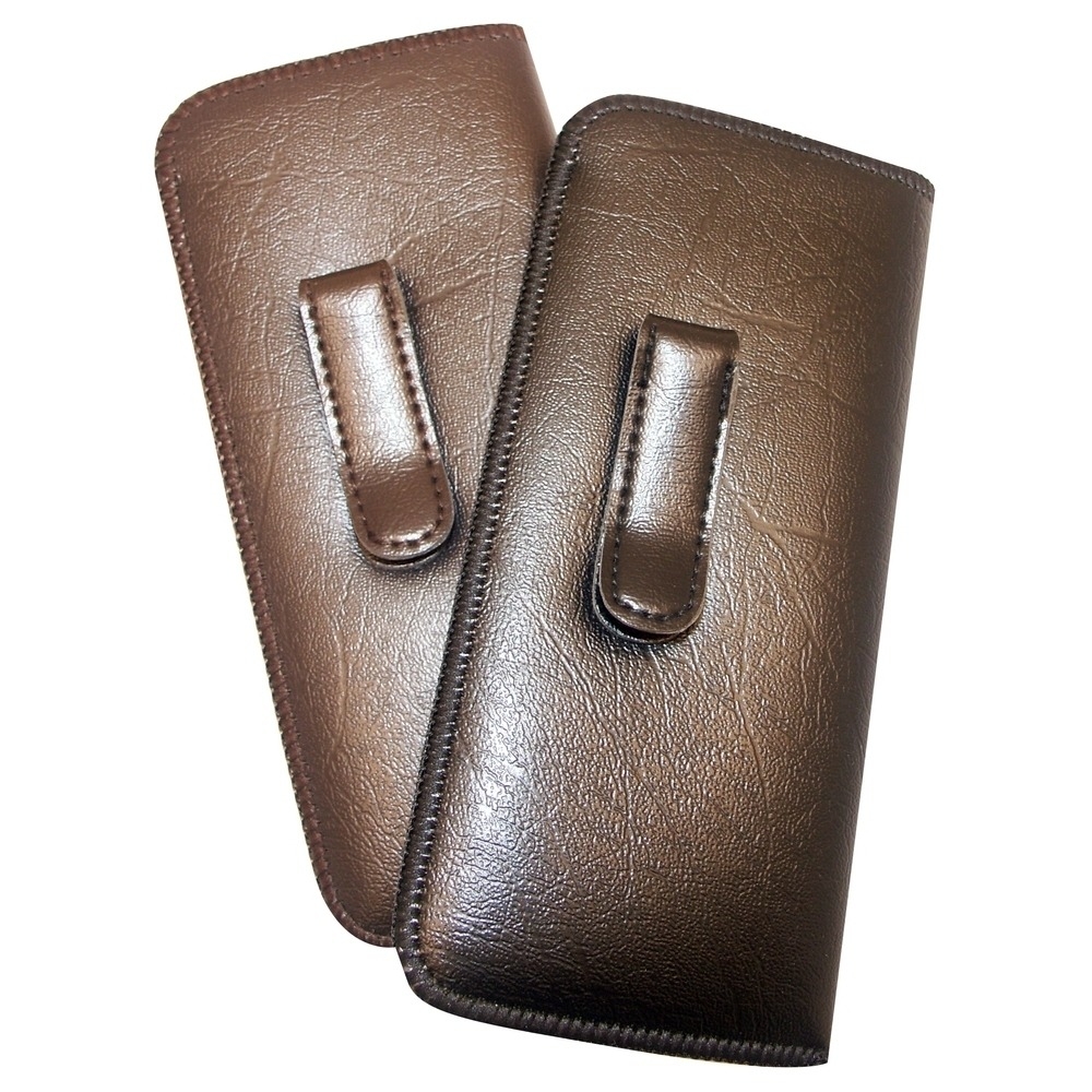 Caribou Mens Lrg Slip-In Metal Clip Blk & Brn