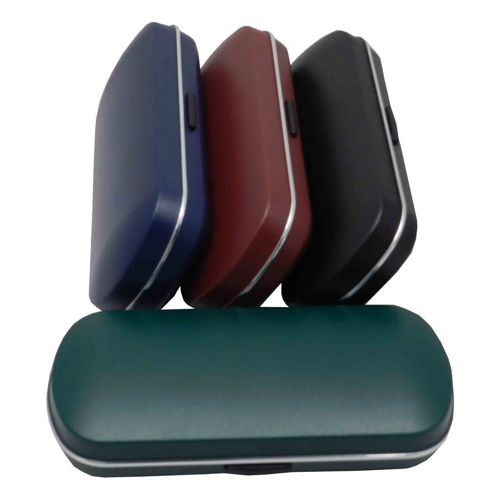 Ambassador Med Plastic Clamshell Grn, Blk, Burg, Navy
