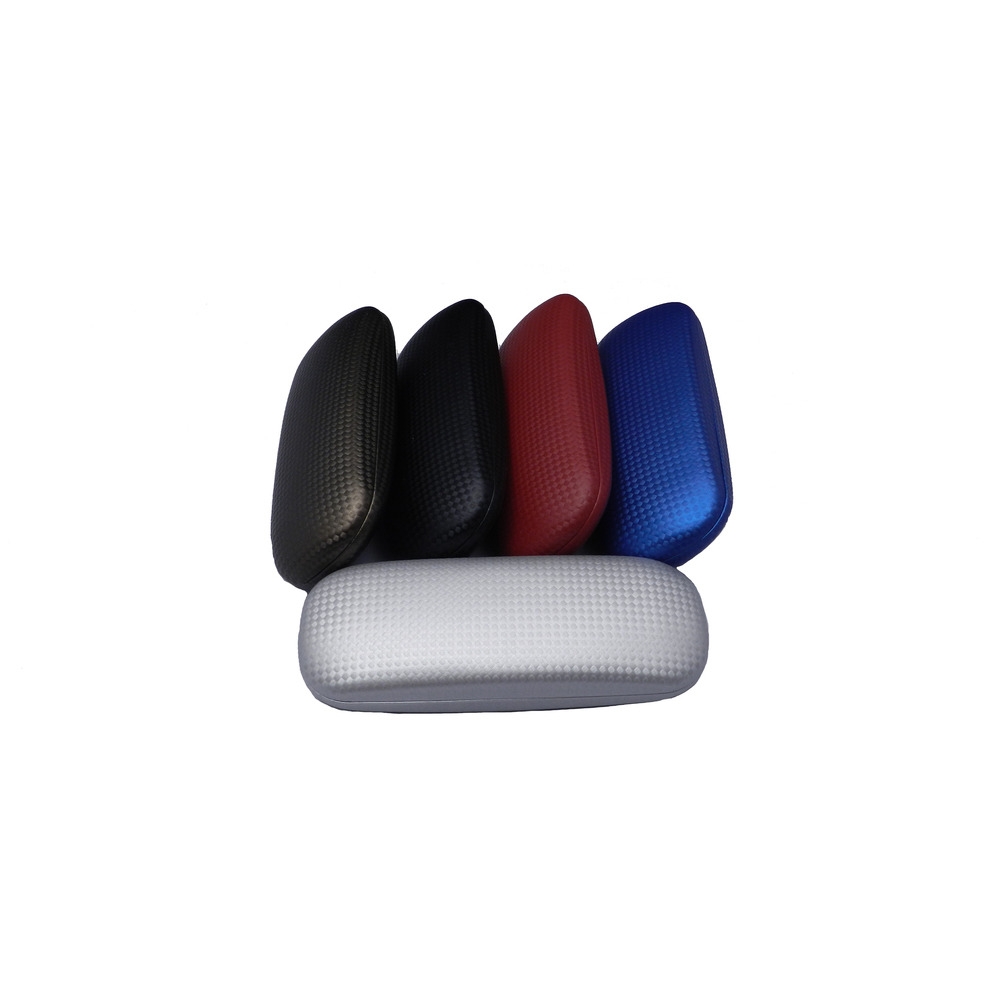 Carbon Med Clam Red, Blk, Silver, Blue & Brn
