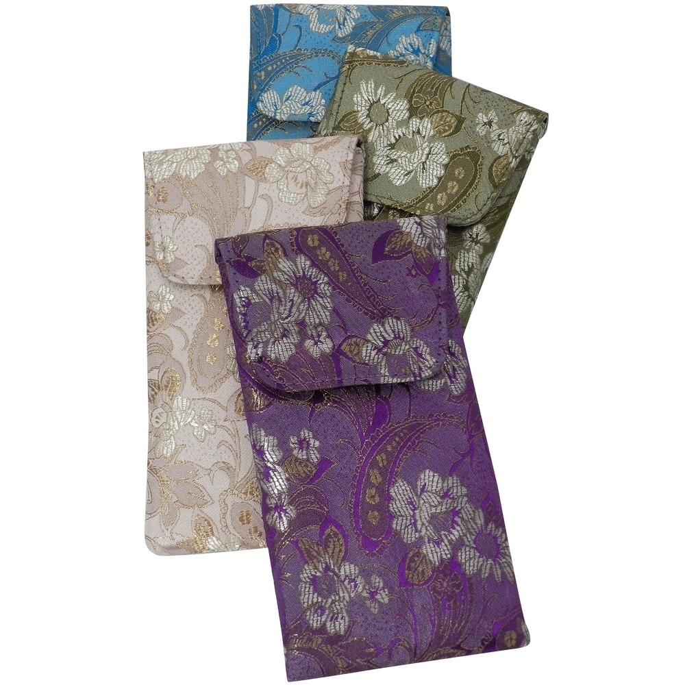 Hana Large Slip-In With Flap Blu, Prpl, Grn, Pnk
