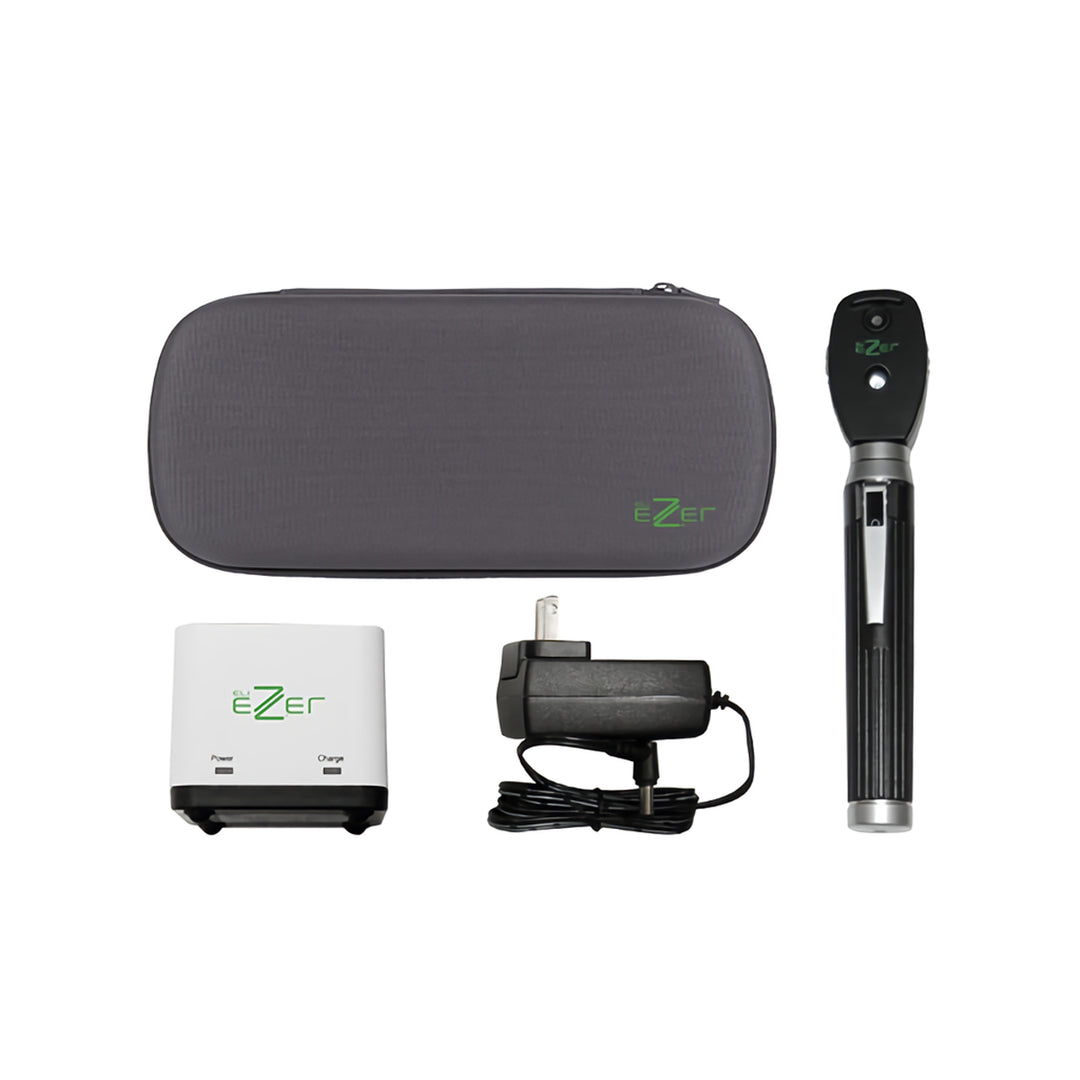 EZ-OPH-1800 ION Pocket Ophthalmoscope with Handle Rechargeable