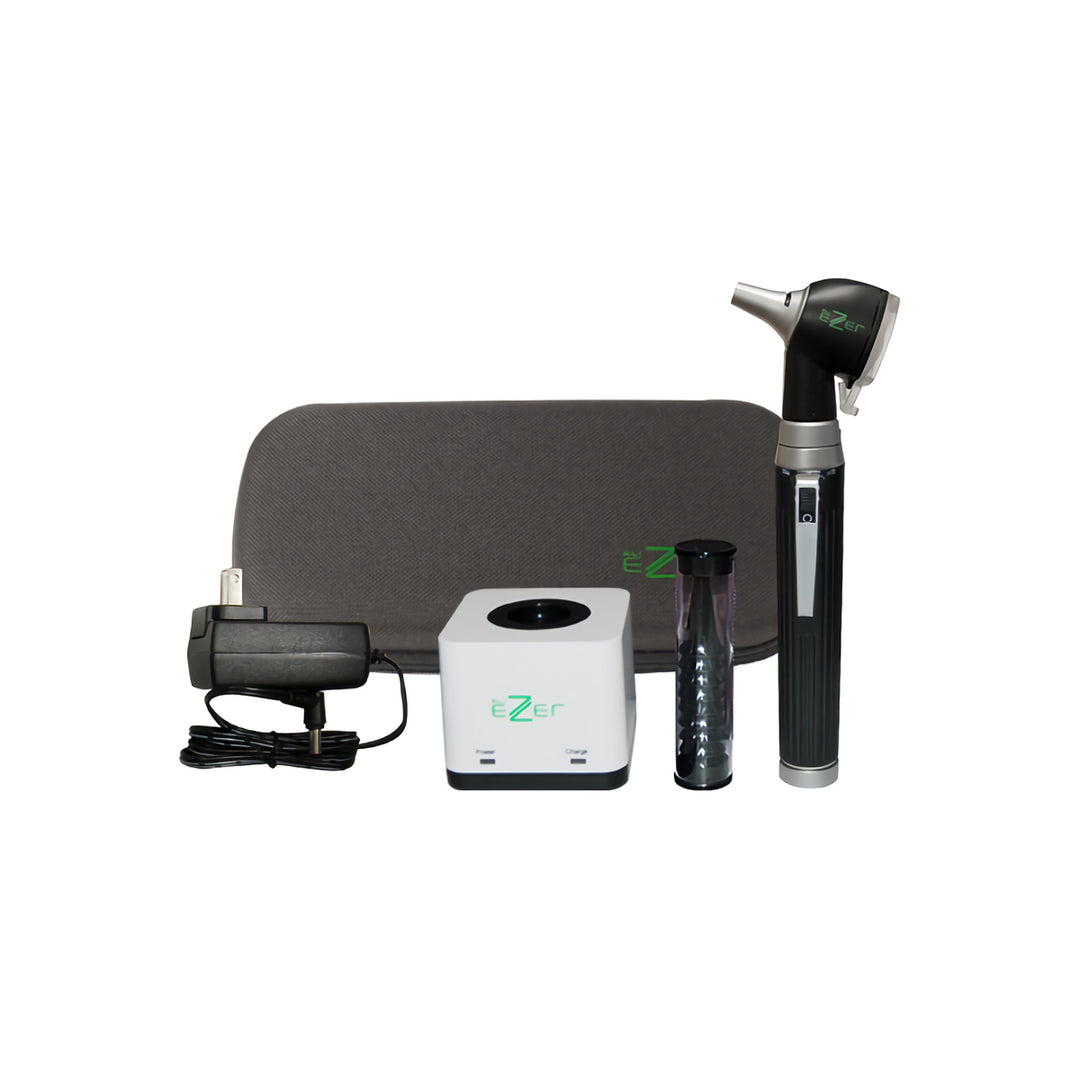 EZ-OTC-1800 ION Pocket Otoscope with Handle Rechargeable