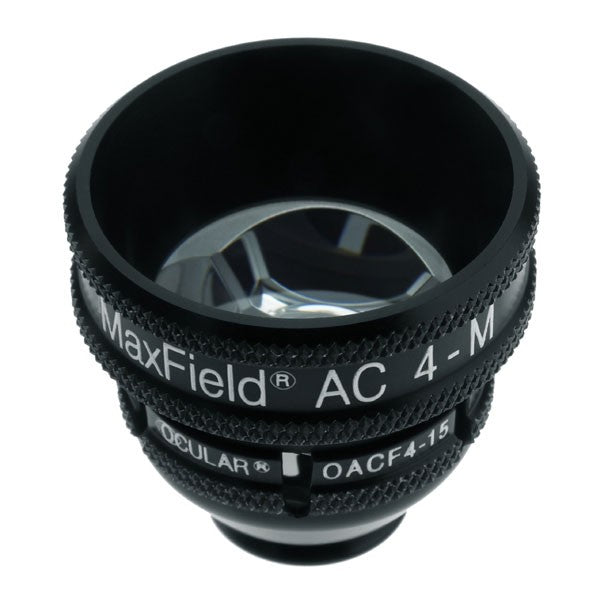 O4MAC-LR-15 MaxField® AC (Autoclavable) Four Mirror Gonio w/Lg Ring w/15mm Flange