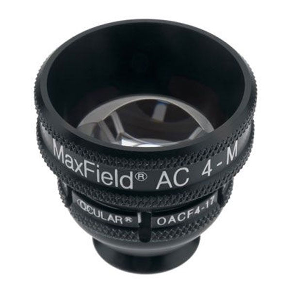 O4MAC-LR-17 MaxField® AC (Autoclavable) Four Mirror Gonio w/Lg Ring w/17mm Flange