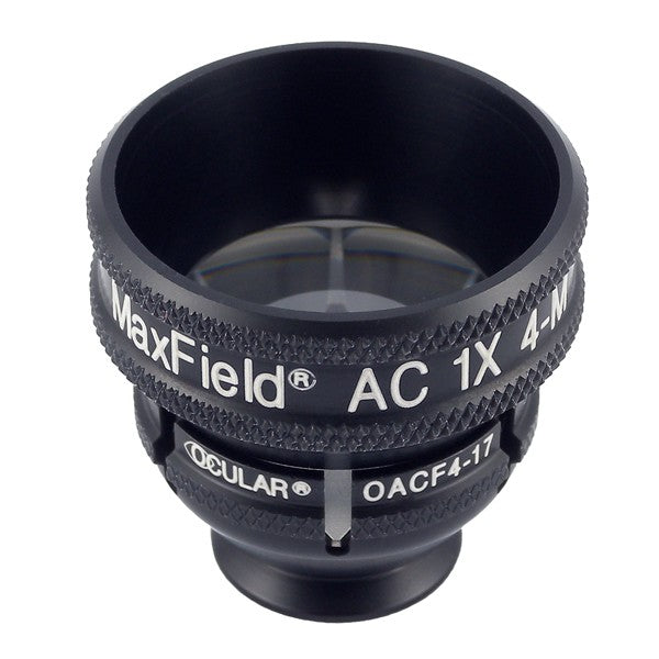 O4MAC-1X-LR-17 MaxField® AC (Autoclavable) 1X Four Mirror Gonio w/Lg Ring w/17mm Flange