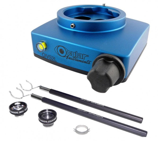 OIVS2L-WE Inverter Vitrectomy System (Leica) with WF and EQ II Lenses